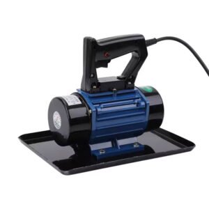 Electric plate concrete vibrator